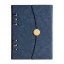 A5活頁皮革收納商務筆記本