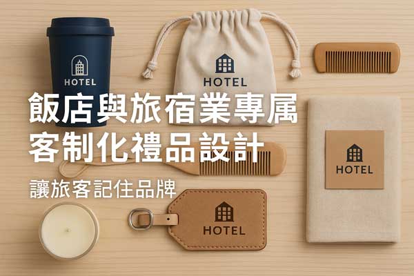 飯店與旅宿業專屬客製化禮品設計_讓旅客記住品牌